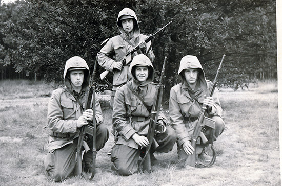 im Gelände 1963 Budel