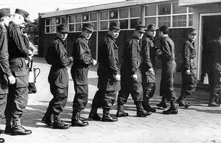 Grundausbildung Legerplaats Budel 1964