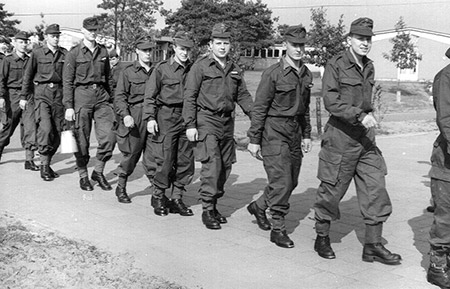 Grundausbildung Legerplaats Budel 1964