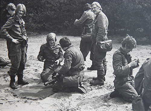 12. LwAusbRgt 2 ß Legerplaats Budel 1972
