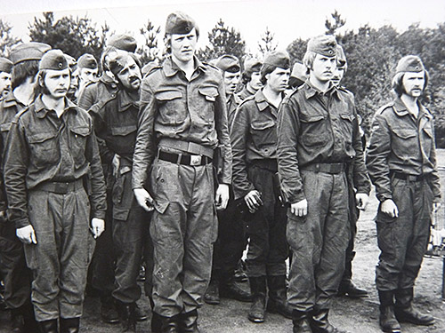 12. LwAusbRgt 2 ß Legerplaats Budel 1972