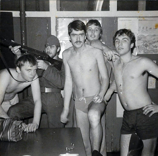 Unterkunft 5.LAR 2 Budel 1976