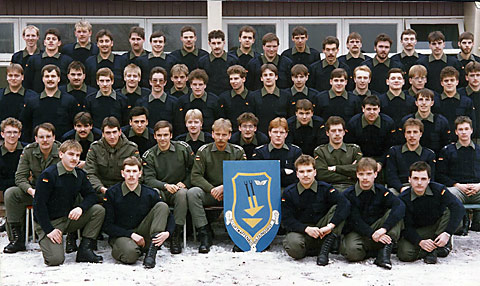 Gruppenbild 5./Luftwaffenausbildungsregiment 2