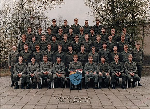 Gruppenbild 1. Zug 5./Luftwaffenausbildungsregiment 2