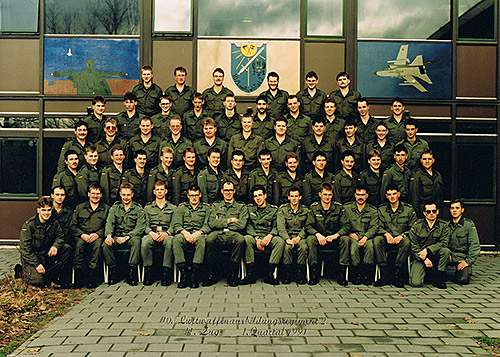 Gruppenbild 2. Zug 10./Luftwaffenausbildungsregiment 2