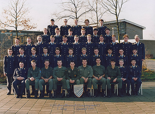 Gruppenbild 1. Zug 4./Luftwaffenausbildungsregiment 2