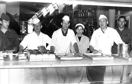 Küchenpersonal Legerplaats Budel 1966